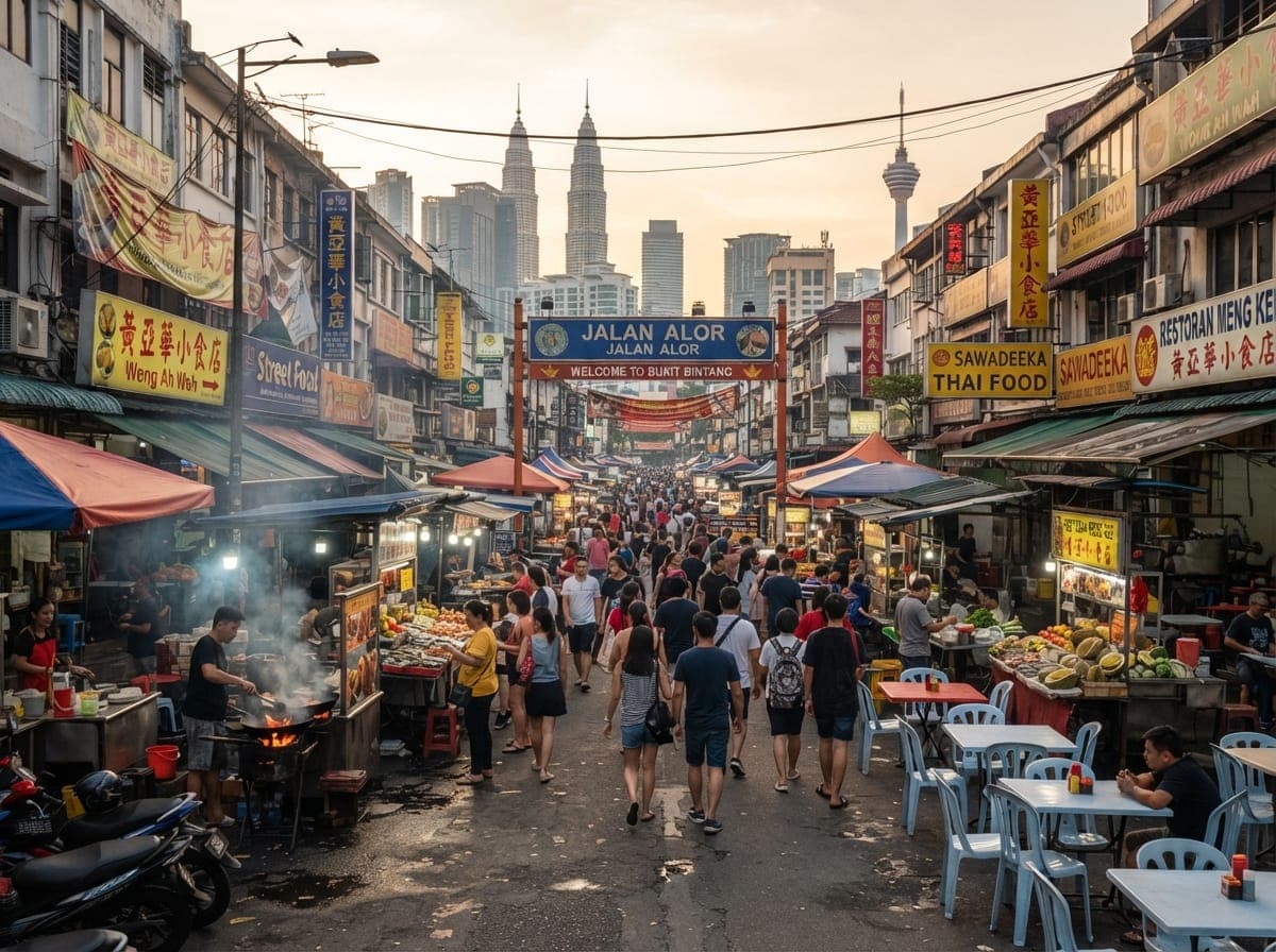 Jalan Alor Food Street